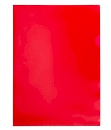 Папка-уголок Workmate, А4, 180 мкм, красная