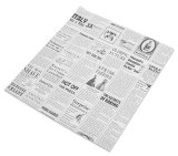 Бумага парафин Газета, 390х390 мм, ВПМ 1000 листов