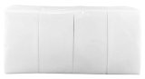 Салфетки бумажные, 33х33 см, 2-слойные, сложение 1/8, белые, 200 листов в упаковке