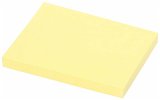 Блок самоклеящийся Workmate, 105х75 мм, жёлтый, 100 листов