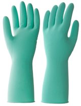 Перчатки латексные HQ Profiline, размер M, зеленые, 50 пар