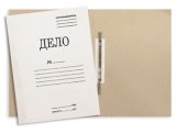 Папка-скоросшиватель Дело, А4, 360 г/м2, белая, немелованный картон, 200 штук