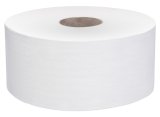 Туалетная бумага FOCUS JUMBO EKO, 1-слойная, 525 метров, белая, 12 штук