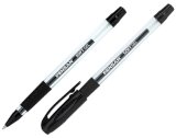Ручка гелевая PenSan Soft Gel черная, манжетка, узел 0,5 мм, линия 0,35 мм