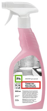 Ph ЭКСПЕРТ для ванной, Средство для чистки сантехники, 600 мл, 12 штук