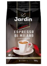 Jardin Espresso Di Milano, 1000 г, кофе зерновой, жареный, премиум, 6 штук в упаковке