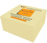 Блок самоклеящийся Workmate, 51x51 мм, пастельно-желтый, 250 листов