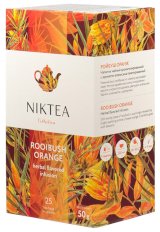 Чай фруктовый Niktea NR07 Ройбуш Оранж, 25х2г
