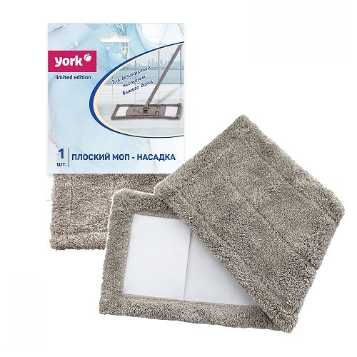 Плоский моп Классик Limited Edition York представляет собой профессиональную насадку, специально разработанную для швабр-флаундеров плоского типа. Изготовленная из высококачественной микрофибры с особой структурой плетения, насадка обеспечивает эффективное удаление даже самых сложных загрязнений, включая засохшие пятна и жирные разводы, при этом не оставляя следов на поверхности. Материал прочный и износостойкий, выдерживает многократную стирку и интенсивное использование с моющими и дезинфицирующими средствами. Универсальность насадки позволяет использовать ее для всех типов полов - от керамогранита и мрамора до ламината, паркета и линолеума, обеспечивая не только очистку, но и полировку поверхности за один проход. Размер 40×13 см обеспечивает удобство работы в труднодоступных местах, при этом достаточную площадь покрытия для качественной уборки различных помещений, включая медицинские, образовательные, детские учреждения, офисы, торговые центры, заведения общественного питания, гостиницы и жилые пространства. Усиленные карманы с армированной прошивкой гарантируют надежную фиксацию на флаундере.
