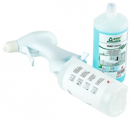 Эко средство для уборки green care PROFESSIONAL TANET interior с системой дозирования Quick & Easy, 325 мл, 6 штук