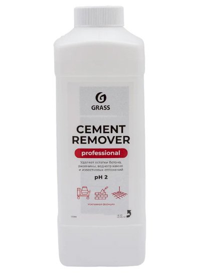 Грасс Cement Remover Средство для очистки после ремонта, 1 литр