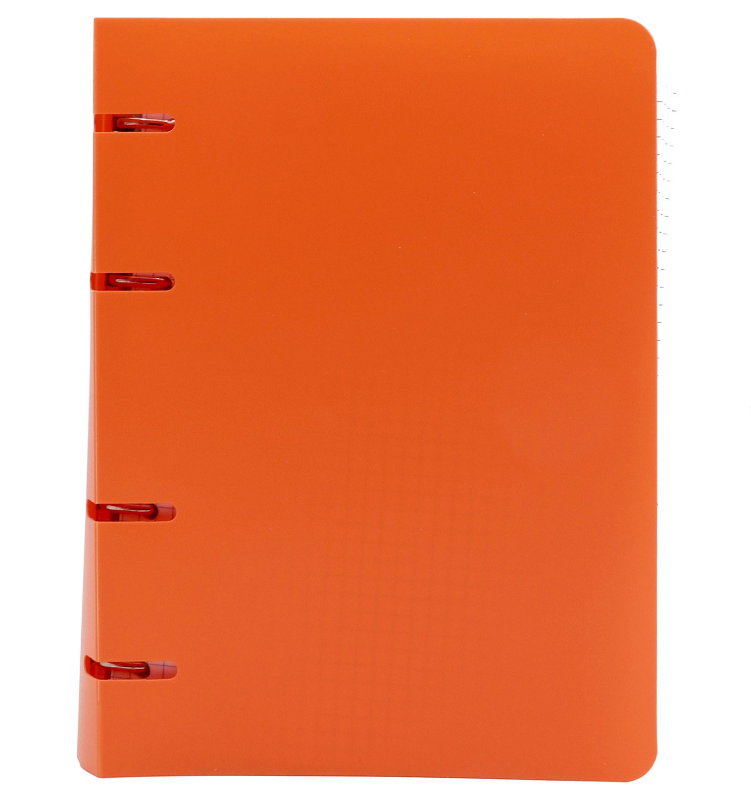 Тетрадь на кольцах ПандаРог оснащена обложкой из гибкого пластика оранжевого цвета. Сменный блок тетради включает в себя 80 листов в клетку плотностью 60 г/м2. Предназначена для ведения записей, используется в учебных заведениях, офисах, дома. Разъемные кольца обеспечивают возможность замены листов, ведения конспектов по нескольким предметам или офисным задачам. Тетрадь совместима с перфорированными разделителями для тетрадей соответствующего формата. Формат А5 позволяет переносить тетрадь в сумке, рюкзаке или портфеле. Скругленные углы тетради предохраняют внутреннюю подкладку сумки от повреждений. Размер тетради 16х21,5 см. Ширина корешка 25 мм.