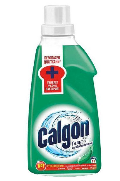 Средство для удаления накипи Calgon антибактериальный гель, 650 мл