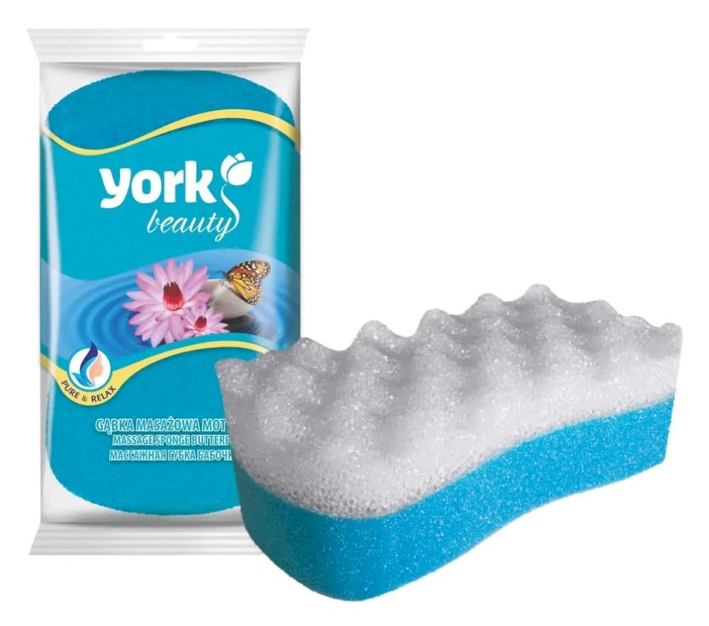 Губка для ванны и массажа MOTYL York