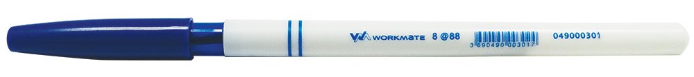 Шариковая ручка U-Save  с чернилами черного цвета. Корпус из белого пластика. Толщина линии письма 0,7 мм. 