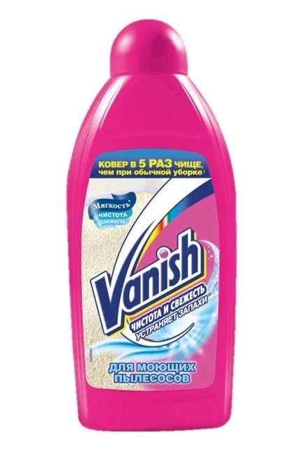 Vanish Шампунь для моющих пылесосов 450 мл
