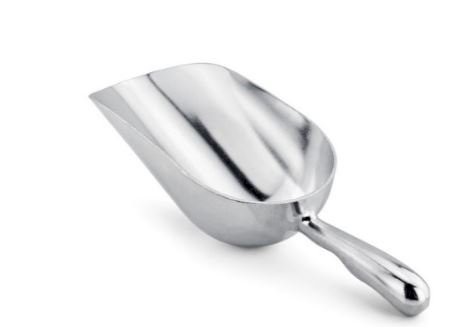 Совок для льда/сыпучих продуктов 600 мл, 310 мм, алюминий MGsteel