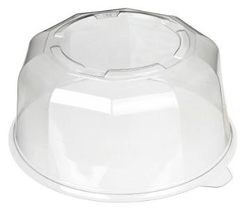 Контейнер для тортов круглый d 224 h118 Крышка круглая Т023К Комус *125