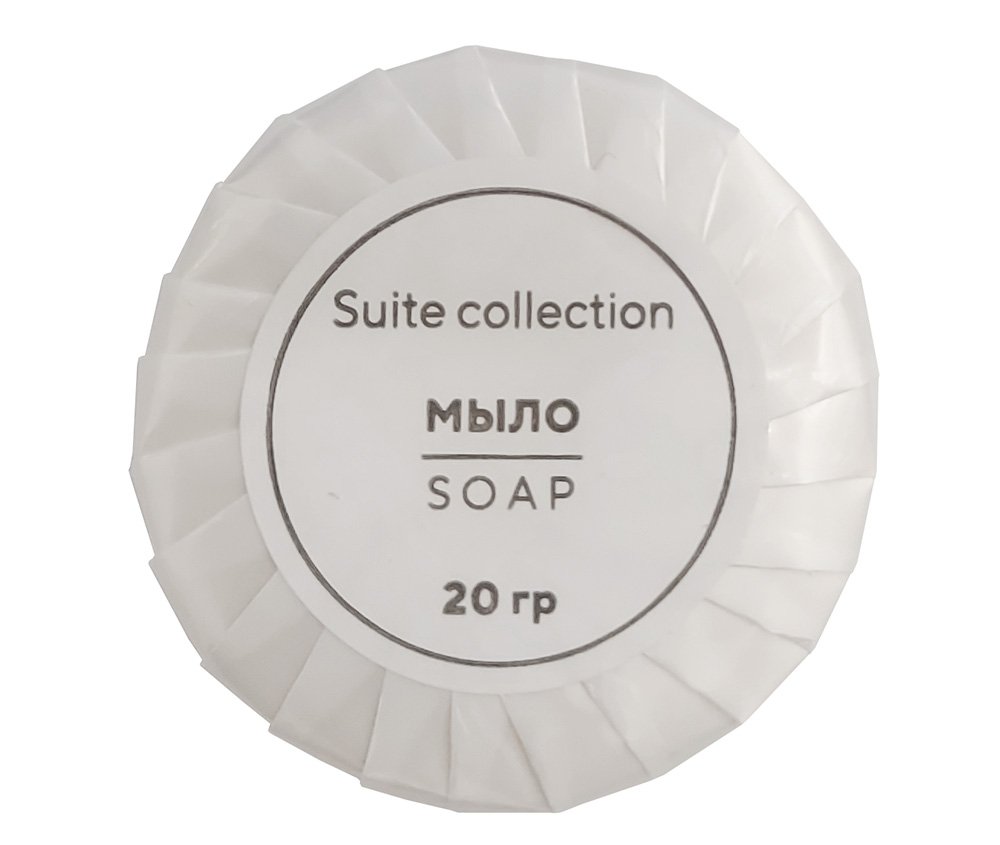 Мыло туалетное "Suite collection" Optiline, круглое в гофре 20 г