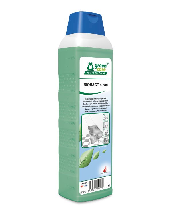 Биотехнологический универсальный очиститель green care PROFESSIONAL Biobact clean 1 л *10