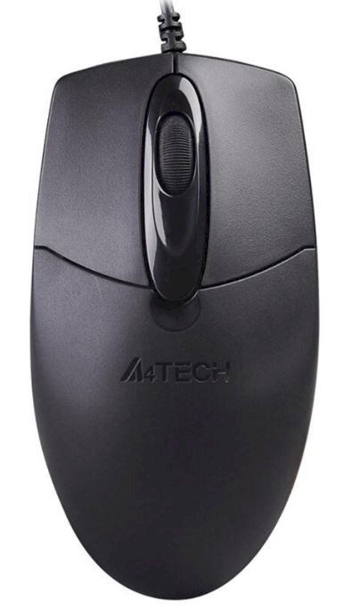 Мышь A4TECH OP-720, оптическая подходит для использования к любой компьютерной технике со стандартным входом USB. Максимальное разрешение датчика 1200 dpi. Длина провода 150 см. Размер корпуса 119х62х37 мм. Цвет черный.