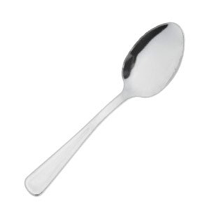 Ложка чайная Bazis выполнена из высококачественной нержавеющей стали. С зеркальной полировкой. Классический дизайн прекрасно дополнит любую сервировку стола. 
Толщина: 1,5 мм, длина: 136 мм.