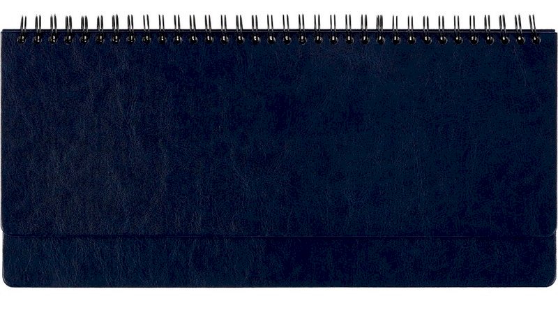 Планинг недатированный Agenda, 303х150 мм, 120 страниц, синий