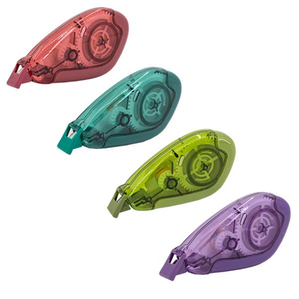 Лента корректирующая Workmate 5 мм х 20 м, Morandi colors, европодвес, цвет в ассортименте