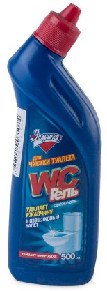 Средство для чистки туалета Золушка WC, гель, 500 мл, 16 штук