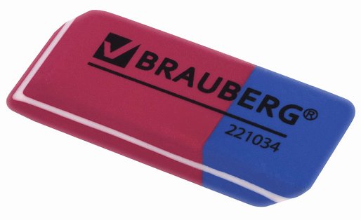 Ластик Brauberg Assistant 80 подходит для удаления надписей чернографитного карандаша. Выполнен из тремопластичной резины. Имеет прямоугольную форму. Скошенные края позволяют стирать тонкие линии. Размер 41х14х8 мм. Цвет красно-синий.