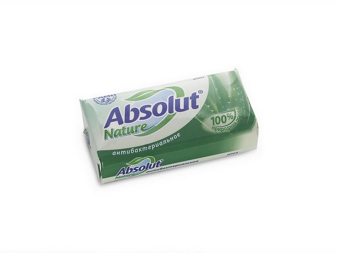 Мыло туалетное Absolut 90 г антибактериальное