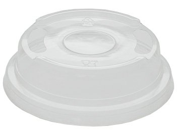 Крышка для стакана Pet Veggo, диаметр 95 мм, плоская, ПЭТ, 100 штук