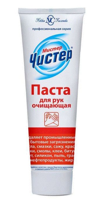 Паста для рук очищающая Мистер Чистер, 100 мл, в коробке 32 штуки