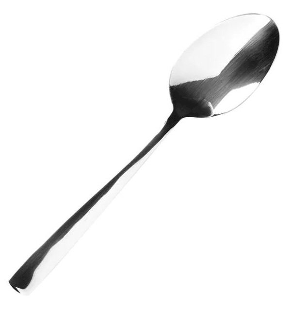 Ложка десертная Атлантис Бейсик, нержавеющая сталь, длина 187 мм