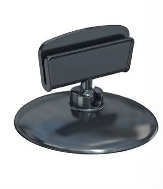 Ценникодержатель на круглой подставке ножка 0 черный