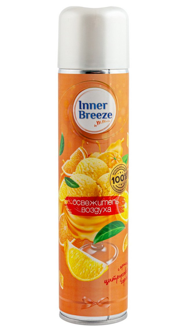 Inner Breeze Освежитель воздуха Цитрусовый Сорбет, 300 мл
