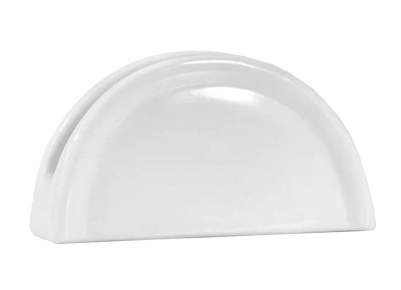 Салфетница керамическая Классика, 11,5×3,5×6 см, белая