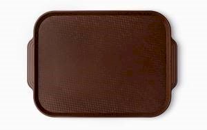 Поднос 45х35,5 см, темно-коричневый