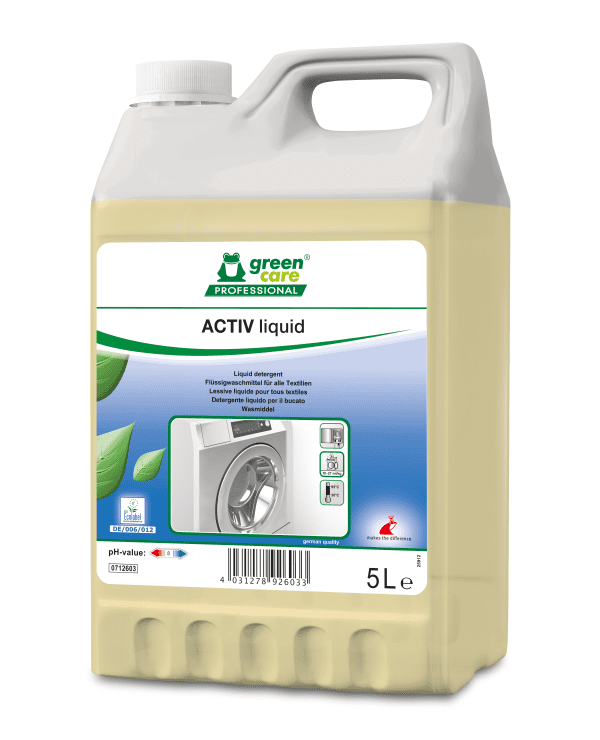 Эко средство для стирки green care PROFESSIONAL ACTIV liquid, 5 л, в упаковке 2 штуки