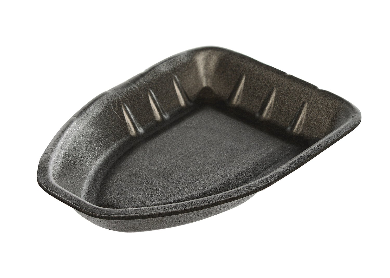 Лоток КЛ-20 (СТ-35) для курицы, черный, ВПС, 225x160x35 мм *440