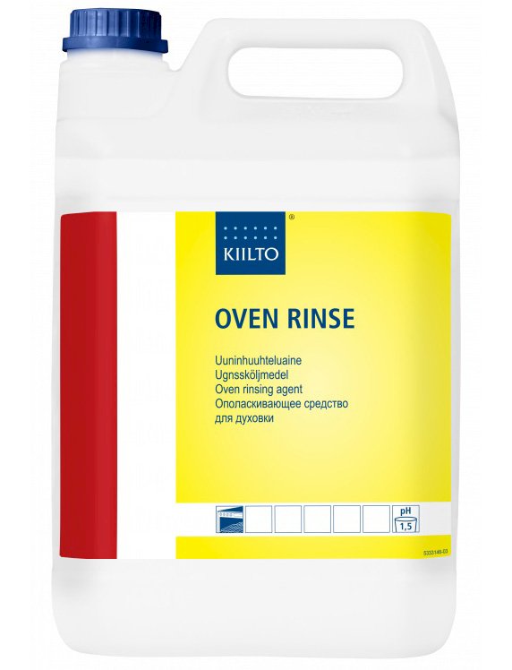 Kiilto Oven Rinse Средство для ополаскивания печей с автоматической очисткой, 5 литров