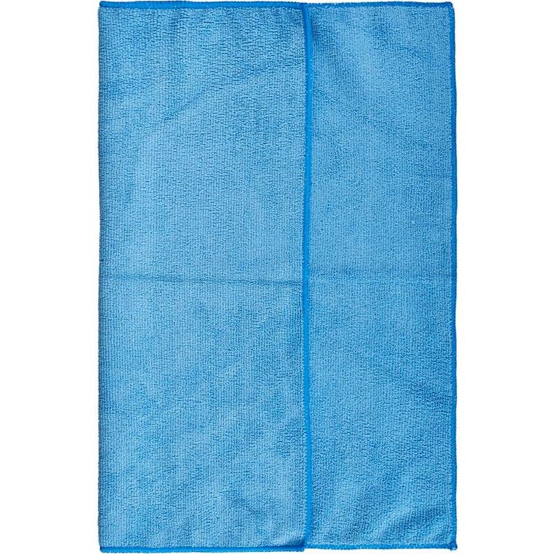 Салфетка из микрофибры, 40х40 см, 320 г/кв.м, синяя, 120 штук