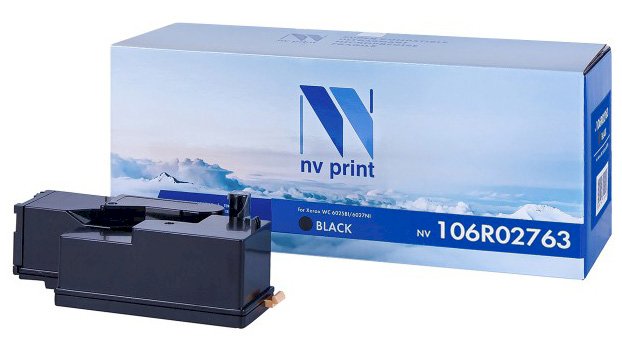 Картридж NVP, совместимый NV-106R02763 Black, для Xerox Phaser 6020/6022/WorkCentre 6025/6027 (2000k)