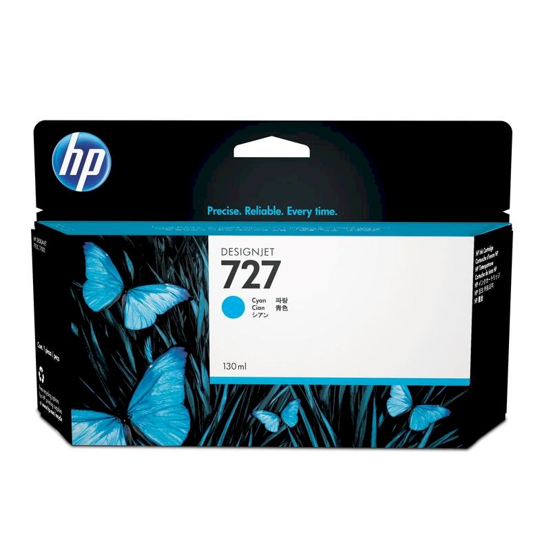 Картридж HP 727 голубой [b3p19a]