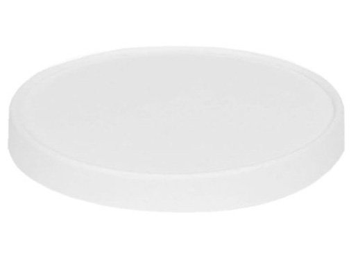 Крышка белая картонная OSQ Round Bowl 750-1000 W lid, 270 штук (контейнер 19-5756)