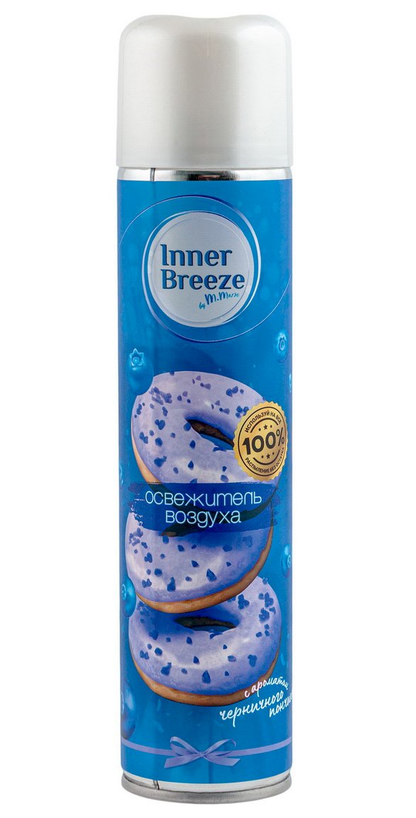 Inner Breeze Освежитель воздуха Черничный Пончик, 300 мл