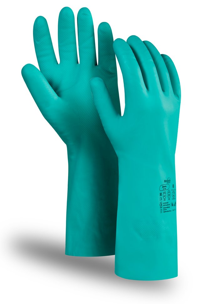 Перчатки Manipula Specialist® Дизель, размер М, нитрил 0,38 мм, N-F-06/CG-922