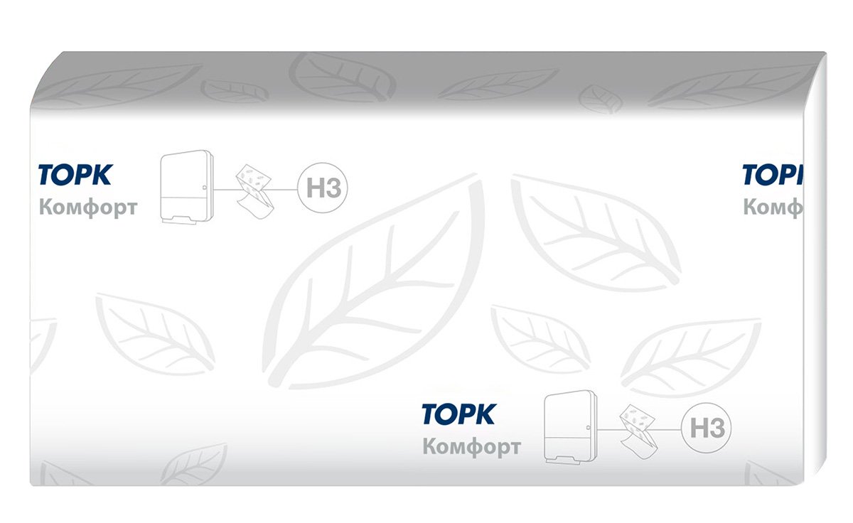 Полотенца бумажные листовые Торк Синглфолд Комфорт произведены из переработанного сырья, 2-слойные, ZZ-сложения. Универсальное решение для высушивания рук. Тиснение листочками смягчает полотенца. Идеально подходят для комнат со средней и высокой проходимостью. Для использования в диспенсерах Tork для листовых полотенец Singlefold сложения ZZ. Диспенсер позволяет сократить потребление полотенец и объем отходов благодаря надежной полистовой подаче. В пачке 200 листов, размер разложенного листа 23 х 23 см.