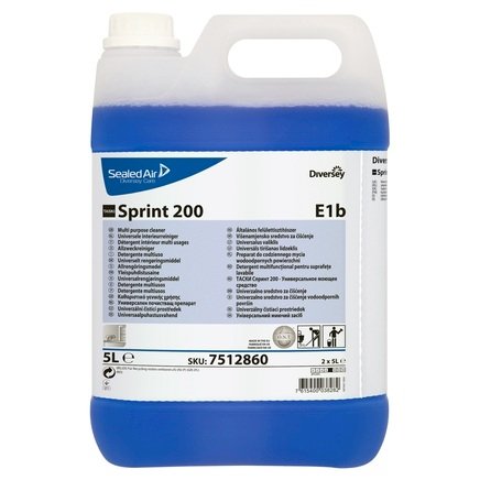TASKI Sprint 200 Многоцелевое спиртосодержащее моющее средство 5 л *2