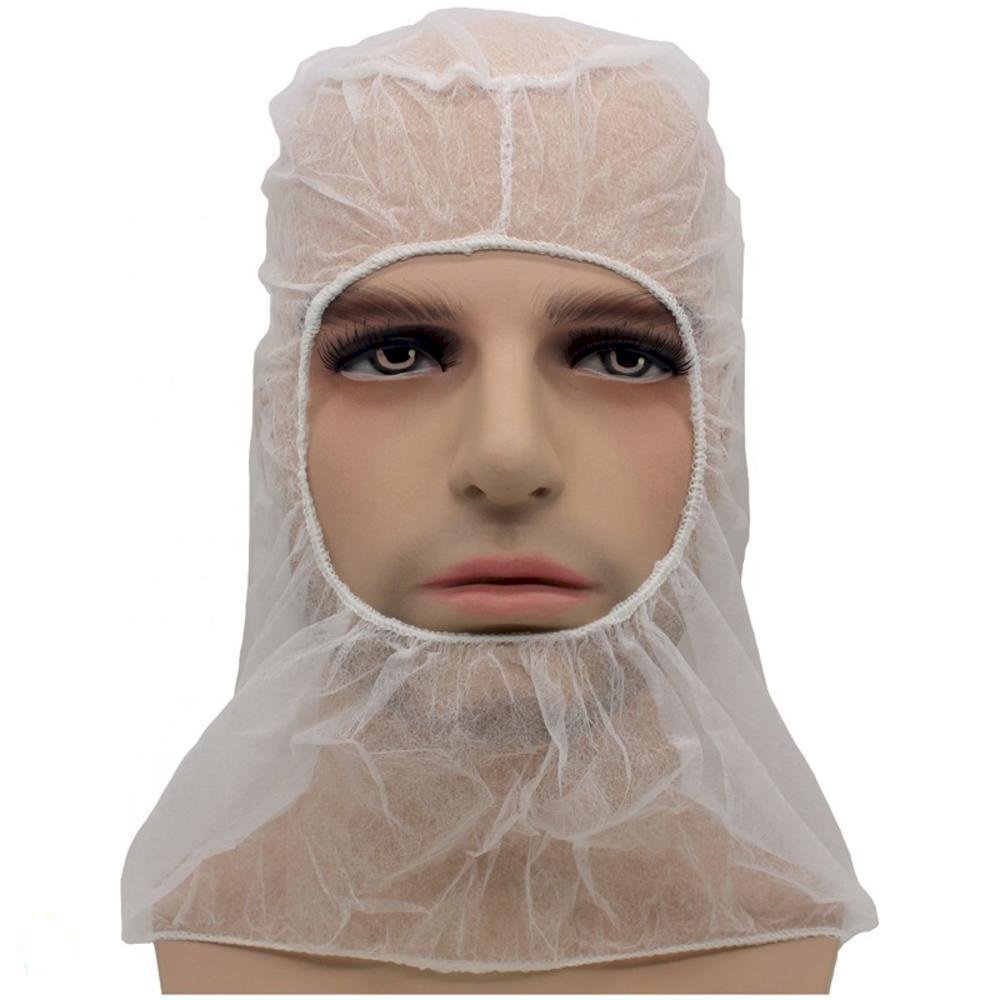 Балаклава одноразовая,  белая, 100 штук в упаковке, 1000 штук в коробке